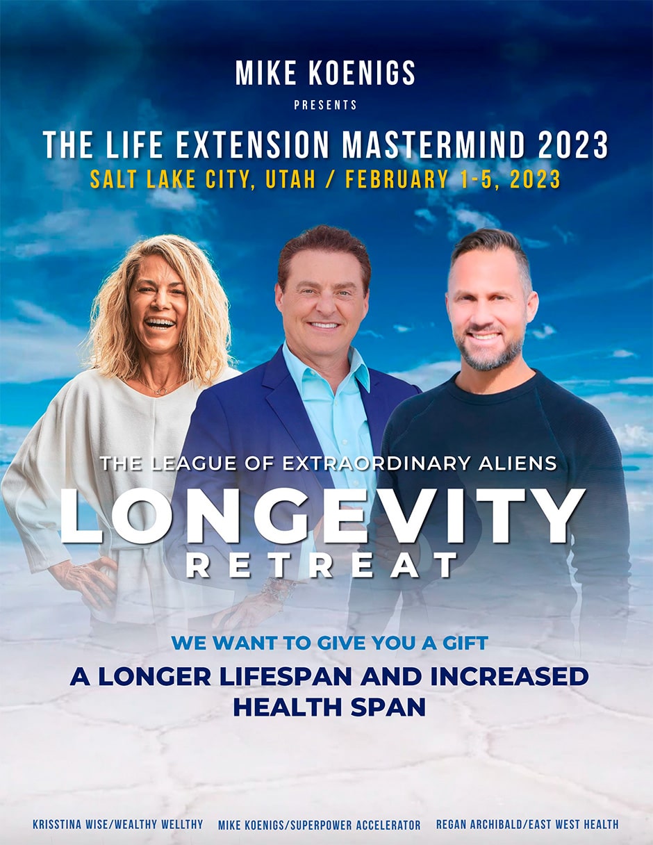 The Life Extension Mastermind 2023 Flyer